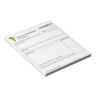 Dierenarts V symbool van Caduceus 1 Notitieblok