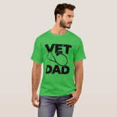 Dierenarts Vadercadeau T-shirt (Voorkant volledig)