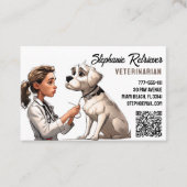 dierenarts visitekaartje (Voorkant)
