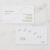 dierenarts visitekaartje (Voorkant / Achterkant)