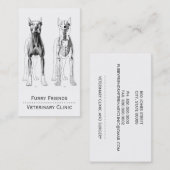 dierenarts visitekaartje (Voorkant / Achterkant)