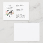 dierenarts visitekaartje (Voorkant / Achterkant)