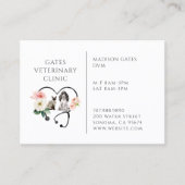 dierenarts visitekaartje (Voorkant)