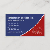 Dierenarts Visitekaartjes (Voorkant)