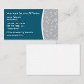 Dierenarts Visitekaartjes van het dierenziekenhuis (Voorkant / Achterkant)