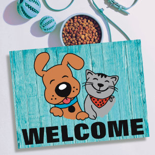 Dierenarts Welkom bij ons Kantoor Briefkaart