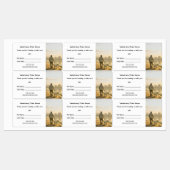 Dierenarts Welkom‑Kit Label – Groot & Waterdicht (Vel)
