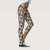 Dierenartsassistent Katten Honden Patroon Leggings (Rechts)
