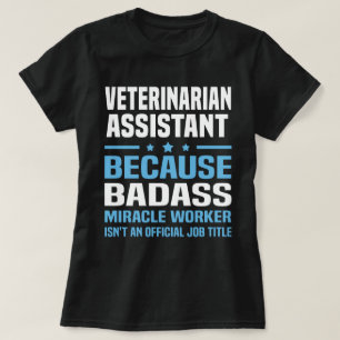 dierenartsassistent t-shirt