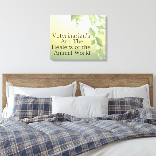 Dierenartsen Canvas Afdruk (Insitu (Slaapkamer))