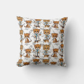 Dierenartsen Cheetah in uniform print Kussen (Voorkant)