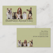 Dierenartsen Dierenbeschermhok Visitekaartje (Voorkant / Achterkant)