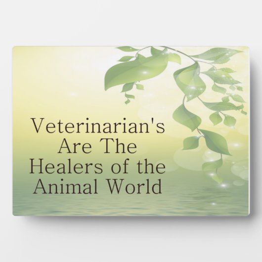 Dierenartsen Fotoplaat (voorkant)
