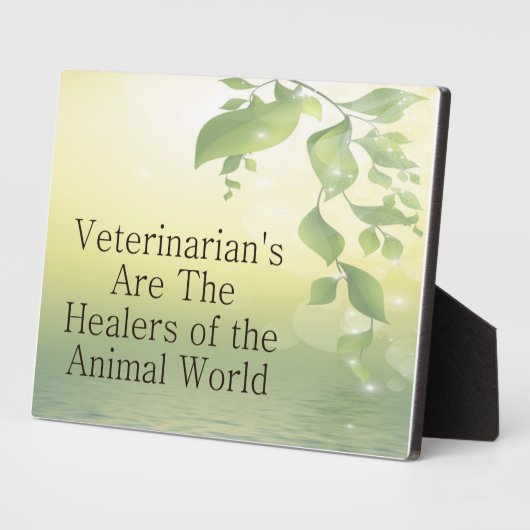 Dierenartsen Fotoplaat (Zijkant)