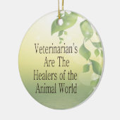 Dierenartsen Keramisch Ornament (Links)