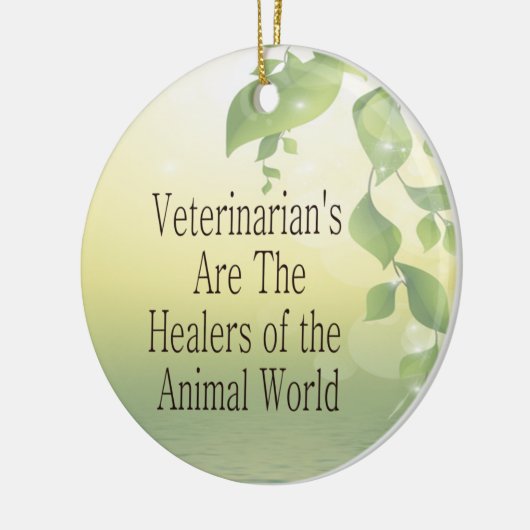 Dierenartsen Keramisch Ornament (Links)