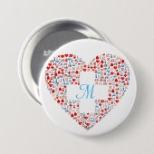 Dierenartsen kraakbeen ronde button 7,6 cm (Voorkant /achterkant)