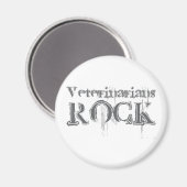 Dierenartsen Rock Magneet (Voorkant / Achterkant)