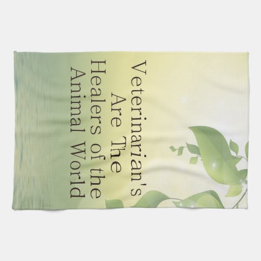 Dierenartsen Theedoek (Horizontaal)