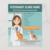 Dierenartsenpraktijk Dierenziekenhuis Flyer (Voorkant)