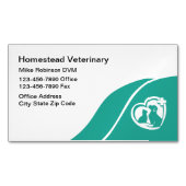 Dierenartsenpraktijk Magnetisch Visitekaartje (Voorkant)