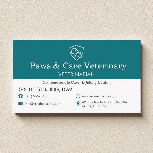 Dierenartsenpraktijk Professioneel Visitekaartje