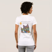 Dierenasiel Adoptie huisdier T-shirt (Achterkant volledig)