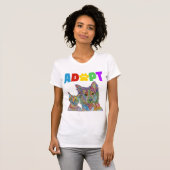Dierenasiel Adoptie huisdier T-shirt (Voorkant volledig)