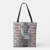 Dierenasiel Hond Adoptie Boodschappentas Tote Bag (Achterkant)