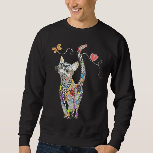 Dierenasiel Hond en Kat Adoptie Sweatshirt (Voorkant)