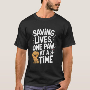 Dierenasiel Red Pet Design Dier Hond en Kat  T-shirt