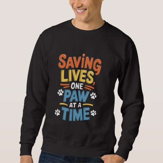 Dierenasiel Save Pet Design voor dier en hond Trui (Voorkant)