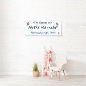 Dierenassortiment Baby shower Spandoek (Insitu)