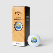 Dierenbaby's Achtergrond Golfballen (Verpakking)