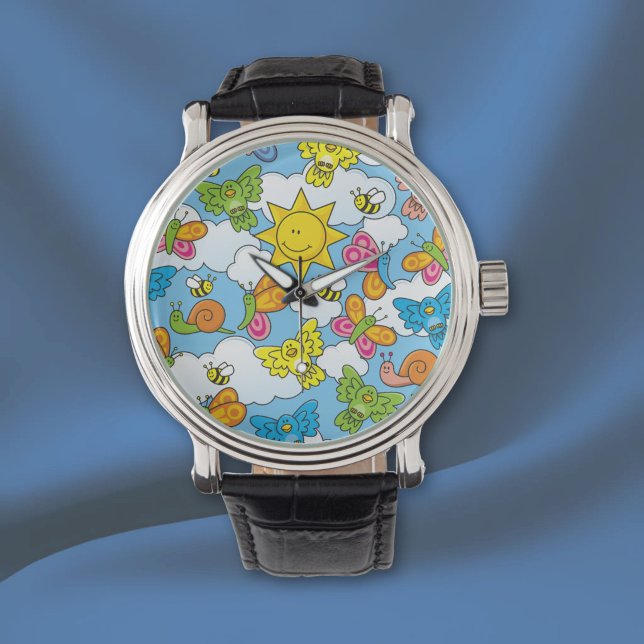 Dierenbaby's Achtergrond Horloge (Creator heeft geüpload)