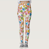 Dierenbaby's Achtergrond Leggings (Voorkant)