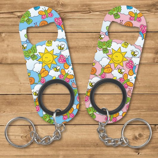 Dierenbaby's Achtergrond Mini Flessenopener