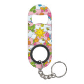 Dierenbaby's Achtergrond Mini Flessenopener (Achterkant)