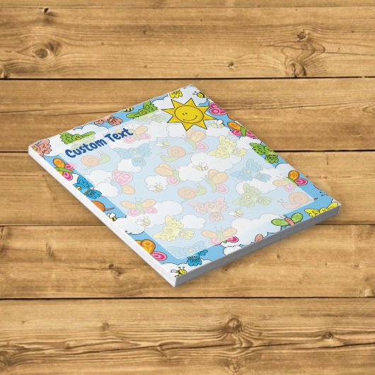 Dierenbaby's Achtergrond Notitieblok