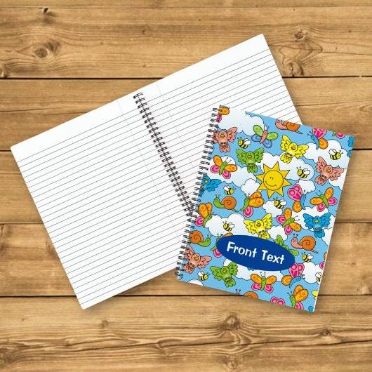 Dierenbaby's Achtergrond Notitieboek