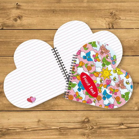 Dierenbaby's Achtergrond Notitieboek