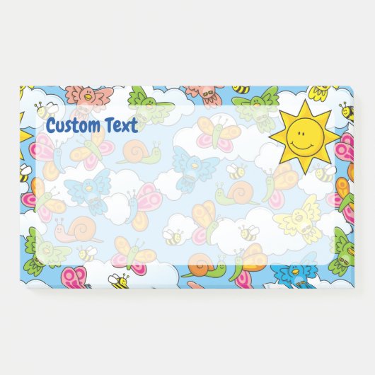 Dierenbaby's Achtergrond Post-it® Notes (Voorkant)