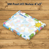 Dierenbaby's Achtergrond Post-it® Notes