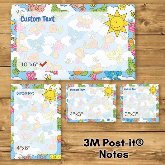Dierenbaby's Achtergrond Post-it® Notes