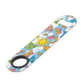 Dierenbaby's Achtergrond Speed Flessenopener (Voorkant Gekanteld)