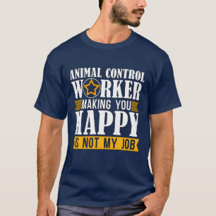 Dierenbeambte Dierencontrole Reddingshond Officer  T-shirt