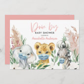 Dierenbedwelmingsmaskers met baby (Voorkant / Achterkant)