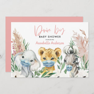 Dierenbedwelmingsmaskers met baby