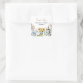 Dierenbedwelmingsmaskers met baby vierkante sticker (Tas)