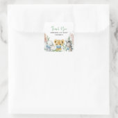 Dierenbedwelmingsmaskers met baby vierkante sticker (Tas)